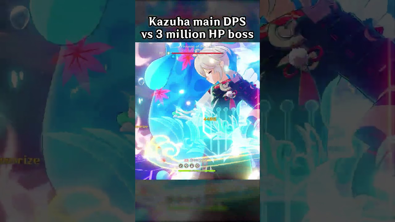 KAZUHA MAIN DPS VS 3 MILLION HP BOSS
