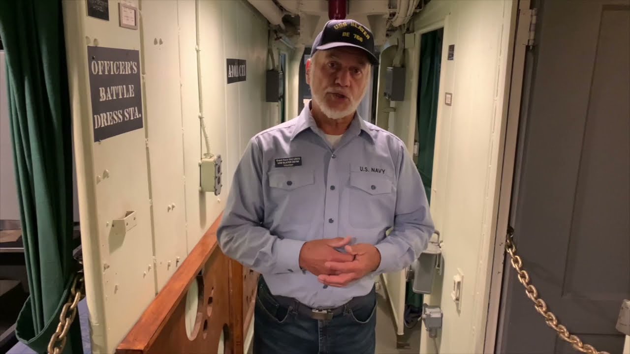 Officer's Country aboard USS SLATER