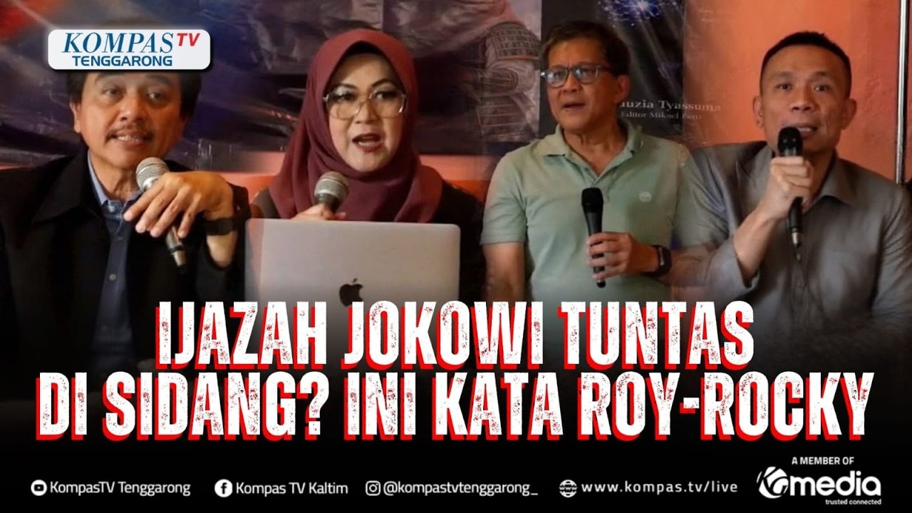 FULL Roy Suryo, Tifa, Rismon & Rocky Gerung Buka Bukaan! Kasus Ijazah Jokowi Tuntas di Sidang？