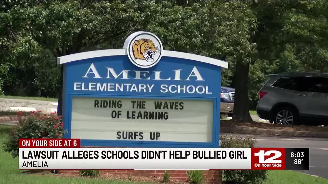 Lawsuit claims Amelia County Elementary did nothing to help bullied girl with special needs