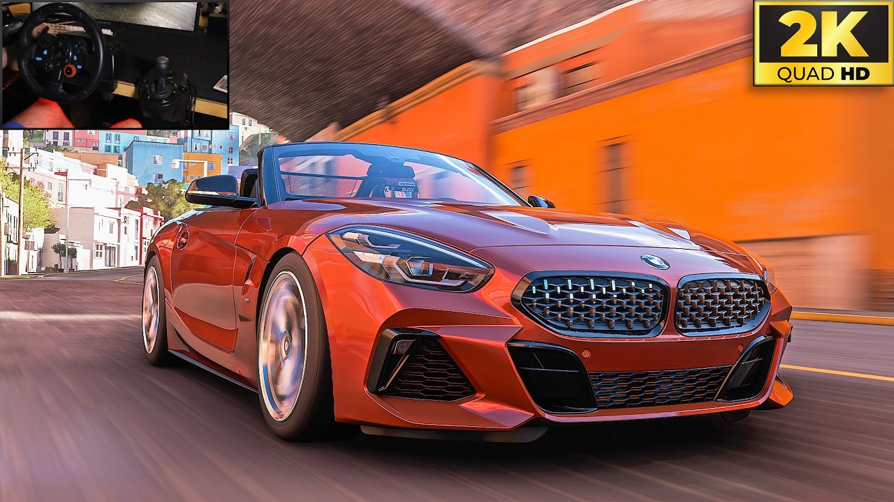 Bmw Z4 M40i | Forza Horizon 5 | G29 Steering Wheel