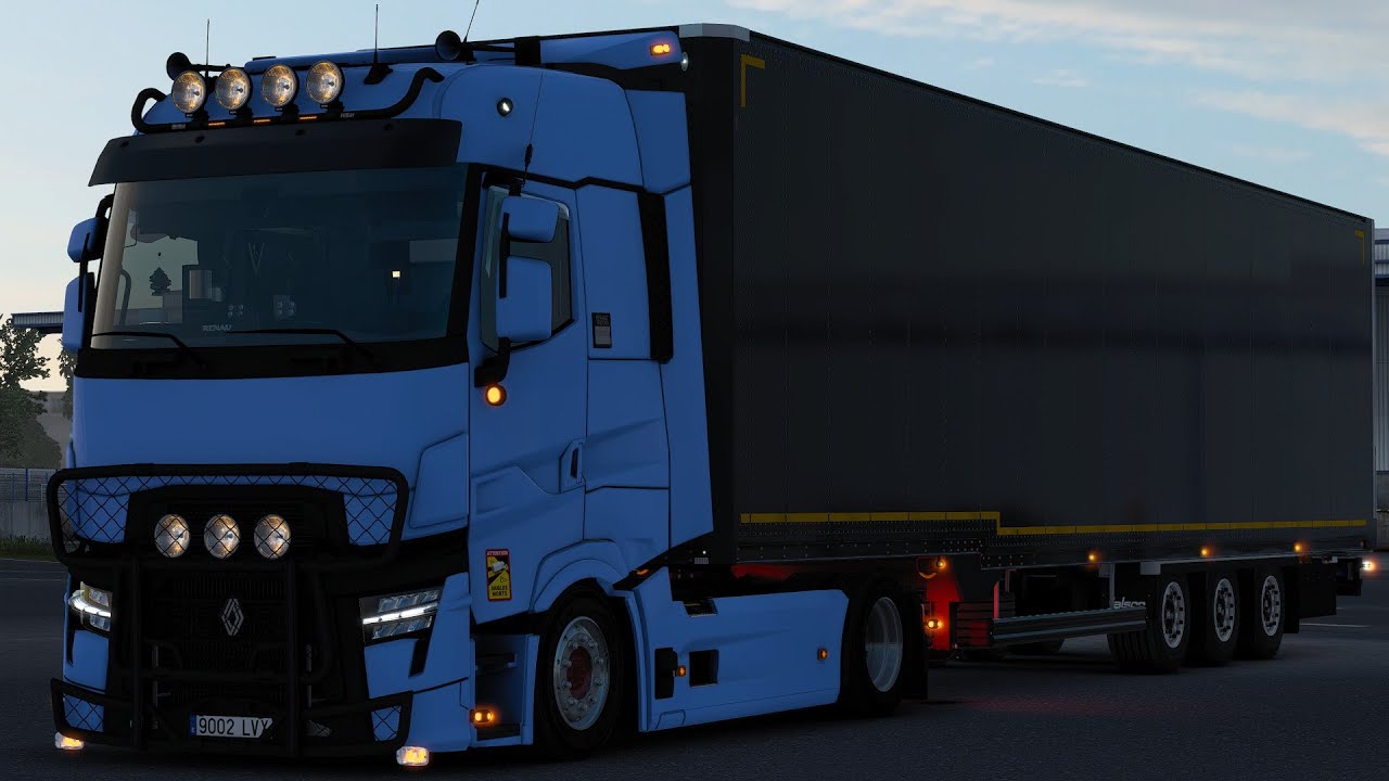 ETS2 | Realistic Driving | Renault Range T | PNG + JBX | 1.54
