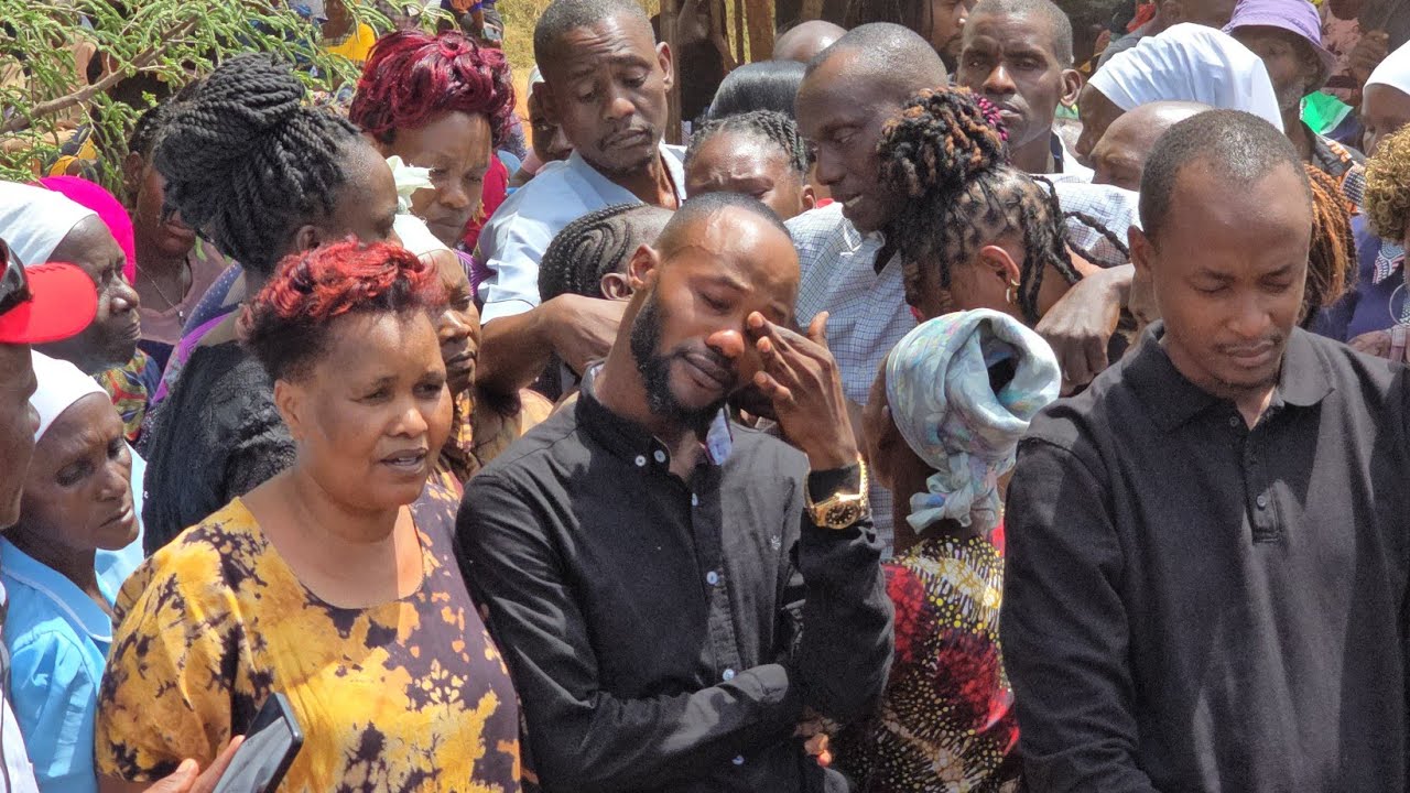 Pole Stephen Kasolo During Mama Patrick Dm Burial.  MAKUENI