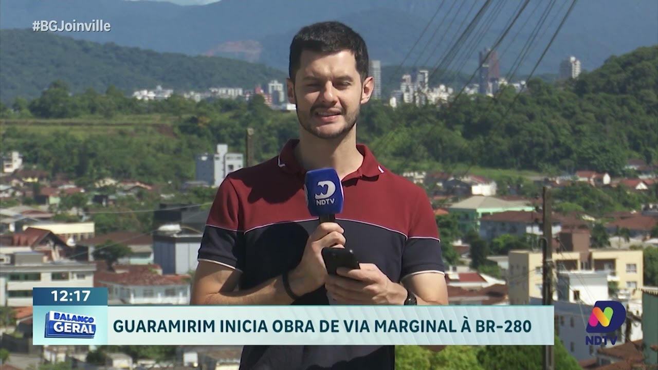 Guaramirim inicia obra de via marginal para melhorar acesso à BR-280