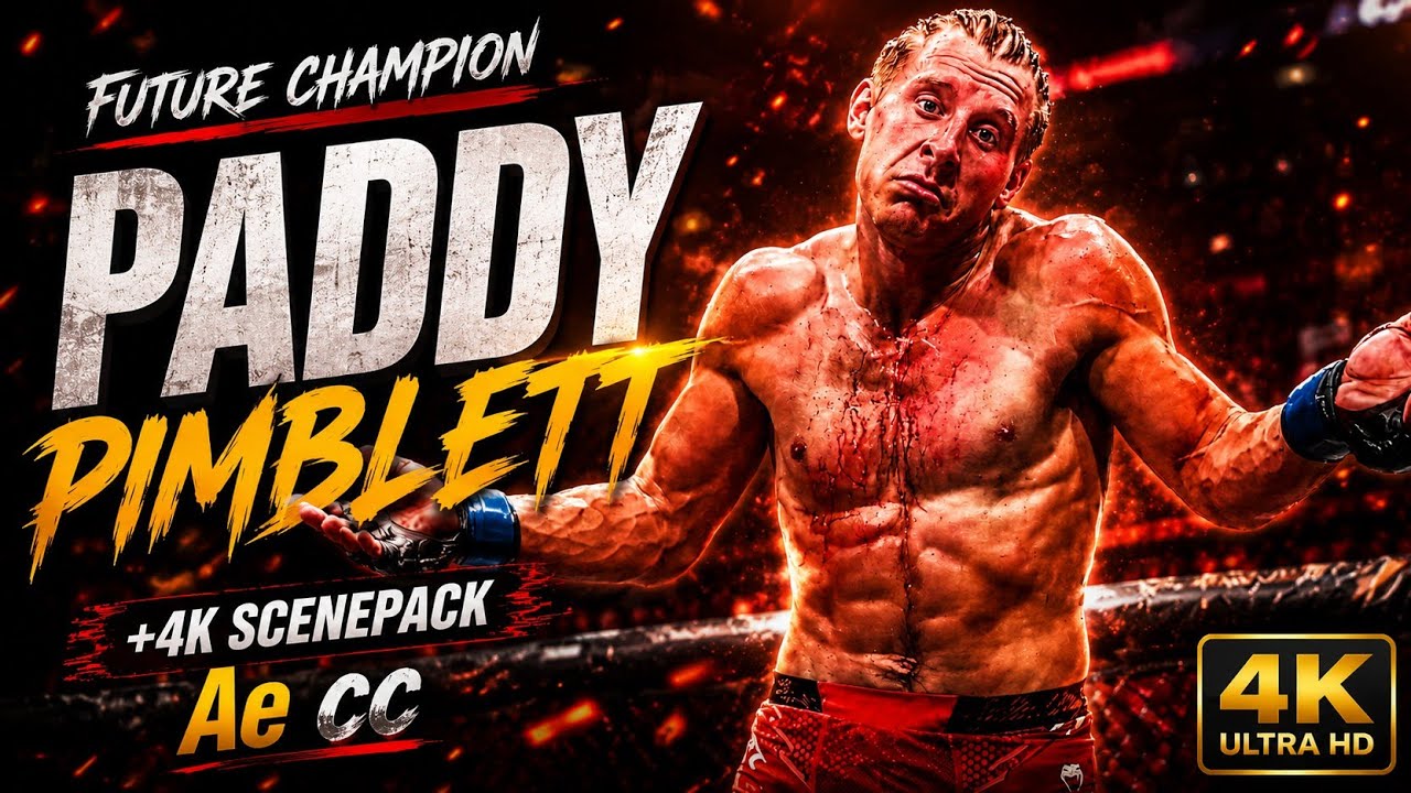 Paddy pimblett 🏴󠁧󠁢󠁥󠁮󠁧󠁿 4k|60Fps scenepack!