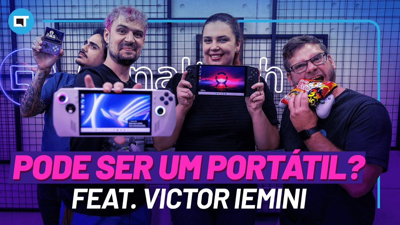 Seu próximo PC gamer pode ser um console portátil - com Victor Iemini