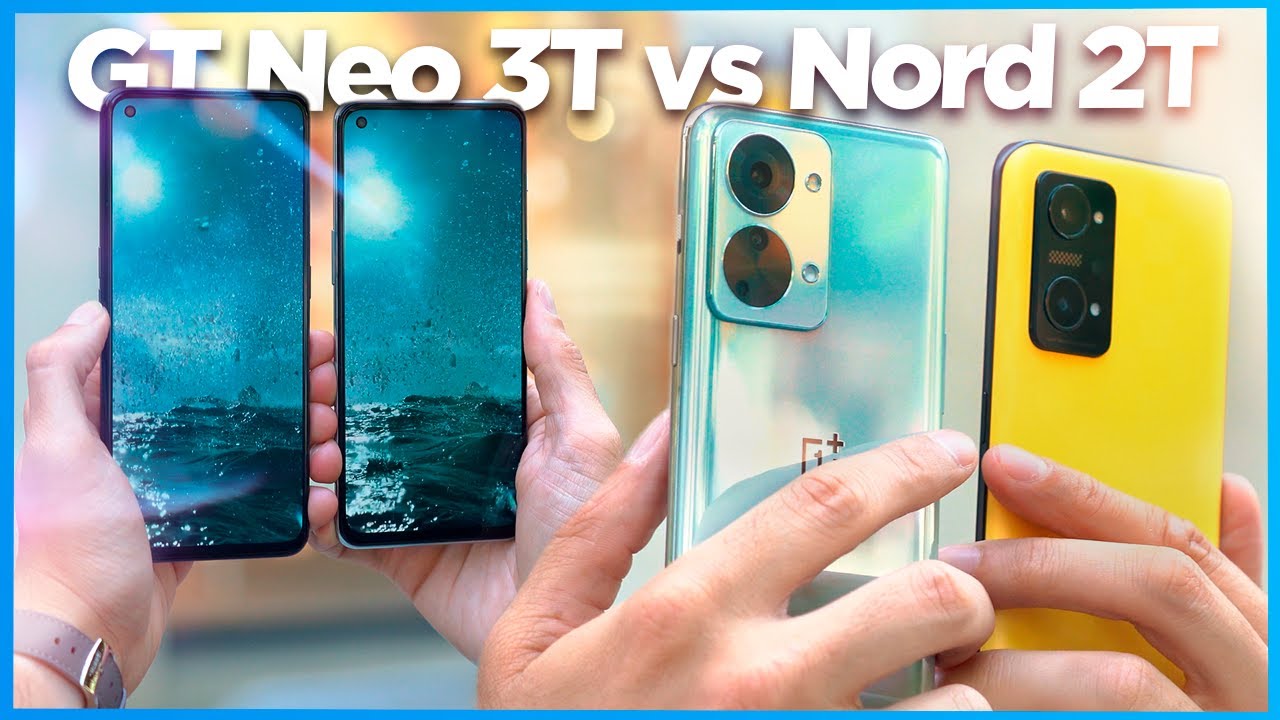 ¡¡EL REY de la GAMA MEDIA 2022!! Realme GT Neo 3T vs OnePlus Nord 2T