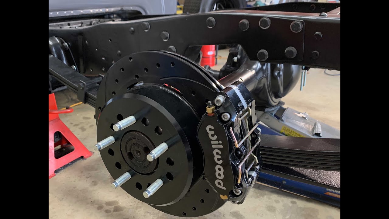 Ford F100 Build #5 -  Chassis Notch -  Willwood Brake install  -  9