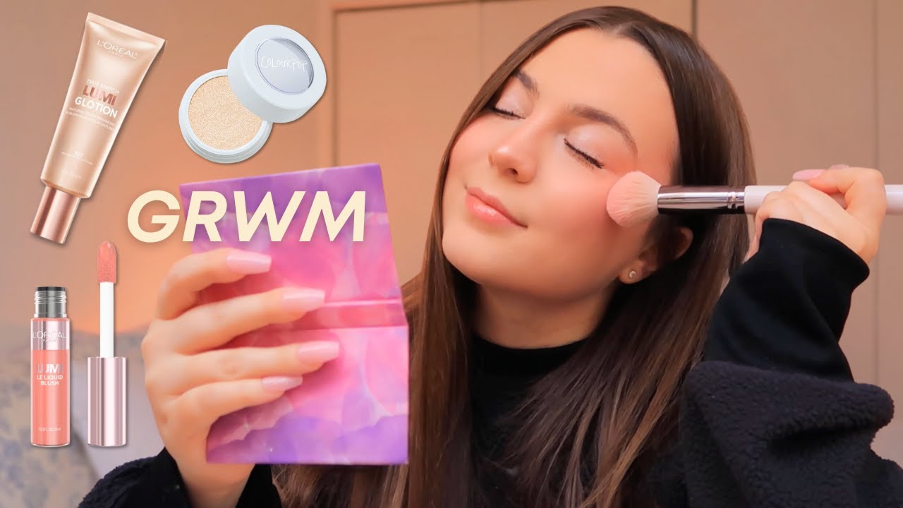 ASMR Doing My Makeup 🌸 Close Whisper Voiceover