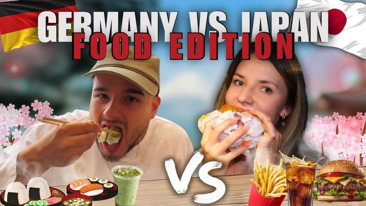 UNBEZAHLBAR?!🤯 Japan🇯🇵 VS Deutschland🇩🇪 | Food Edition🍔🍣