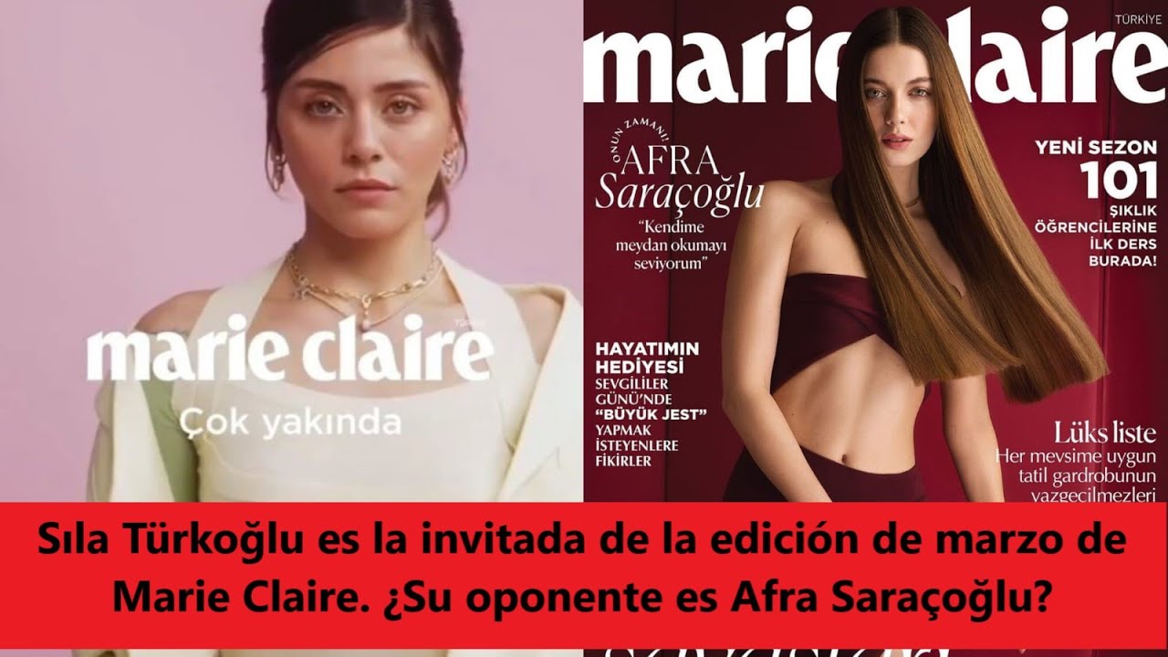 Сила Тюркоглу — гостья мартовского номера журнала Marie Claire. Ваш оппонент Афра Сарачоглу?