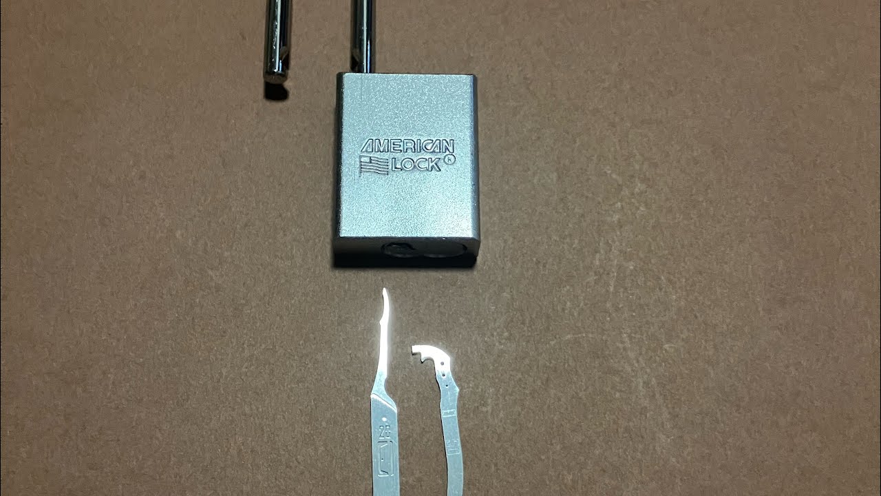 McTickler vs American 3200 TALK ONLY #covertinstruments #lockpicking #locksport