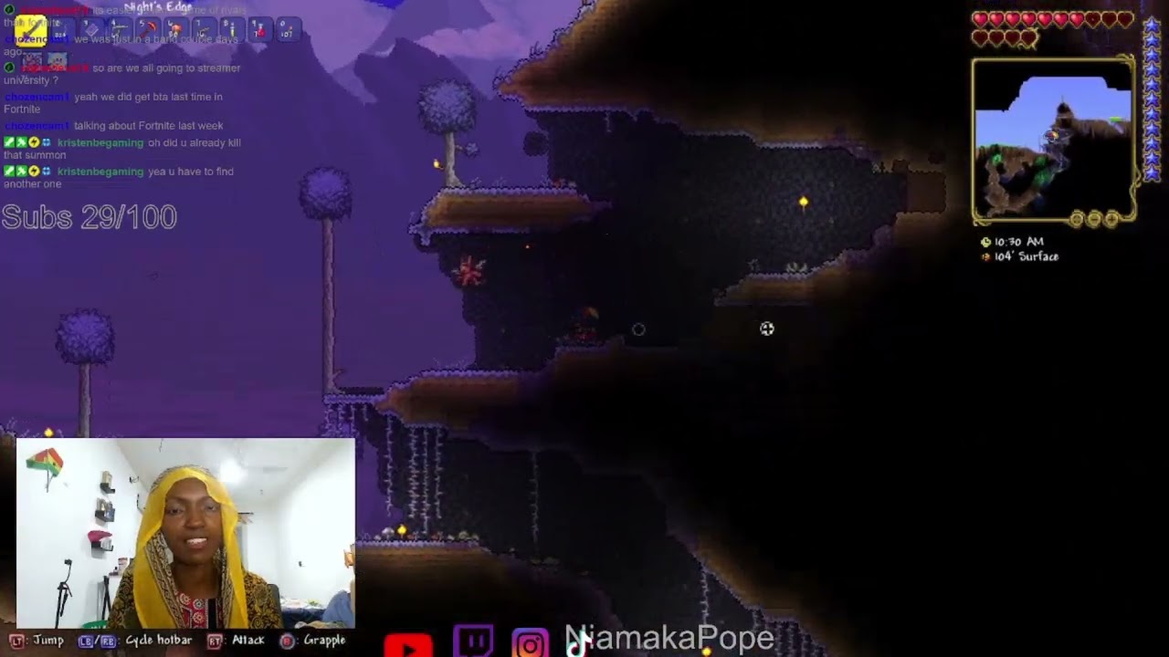 Deerclops Tried to End My Hardcore World… | Terraria Twitch VOD