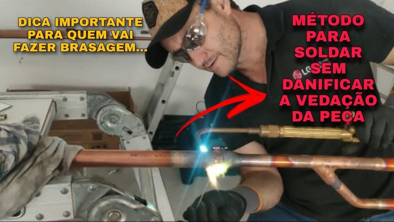 Brasagem em dispositivo para VRF LG e outros !!