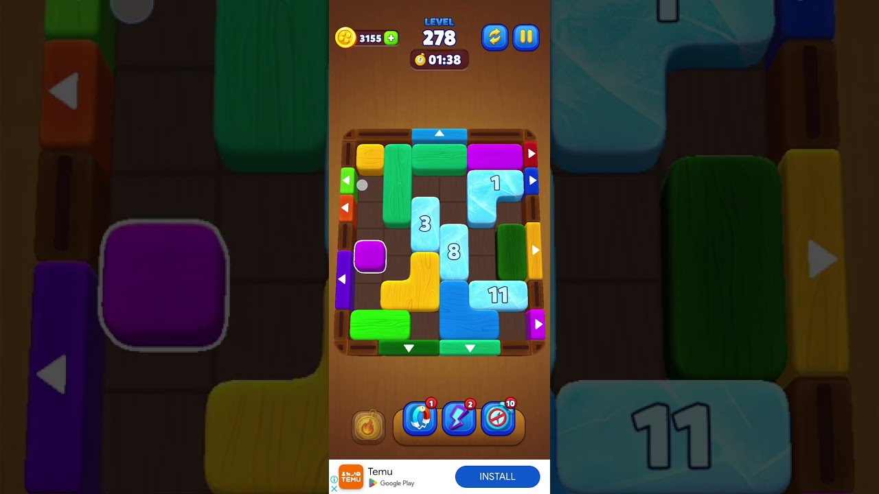 NEW Unblock Jam Level 278