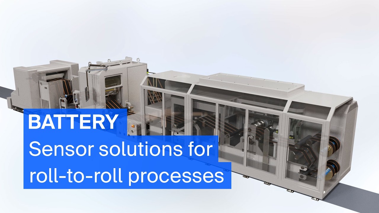 Solutions for roll-to-roll processes in the battery production