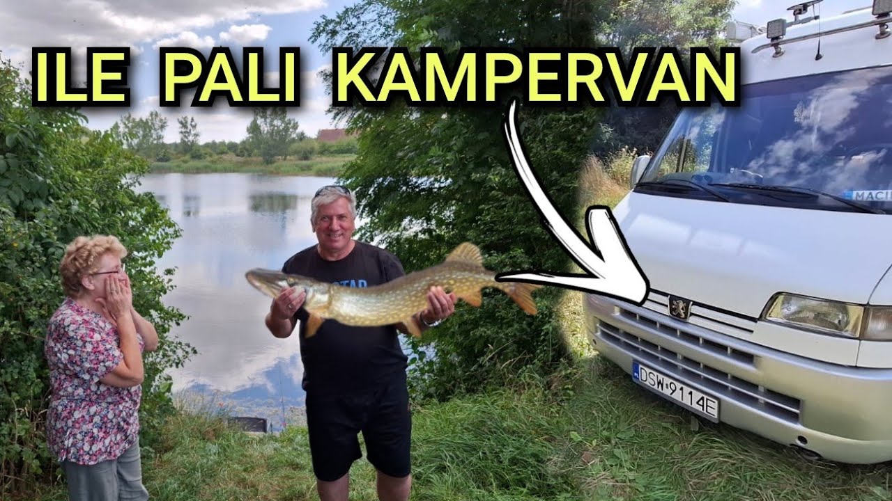 Ile pali Kampervan Boxer ? Strzelec wyborowy na rybach
