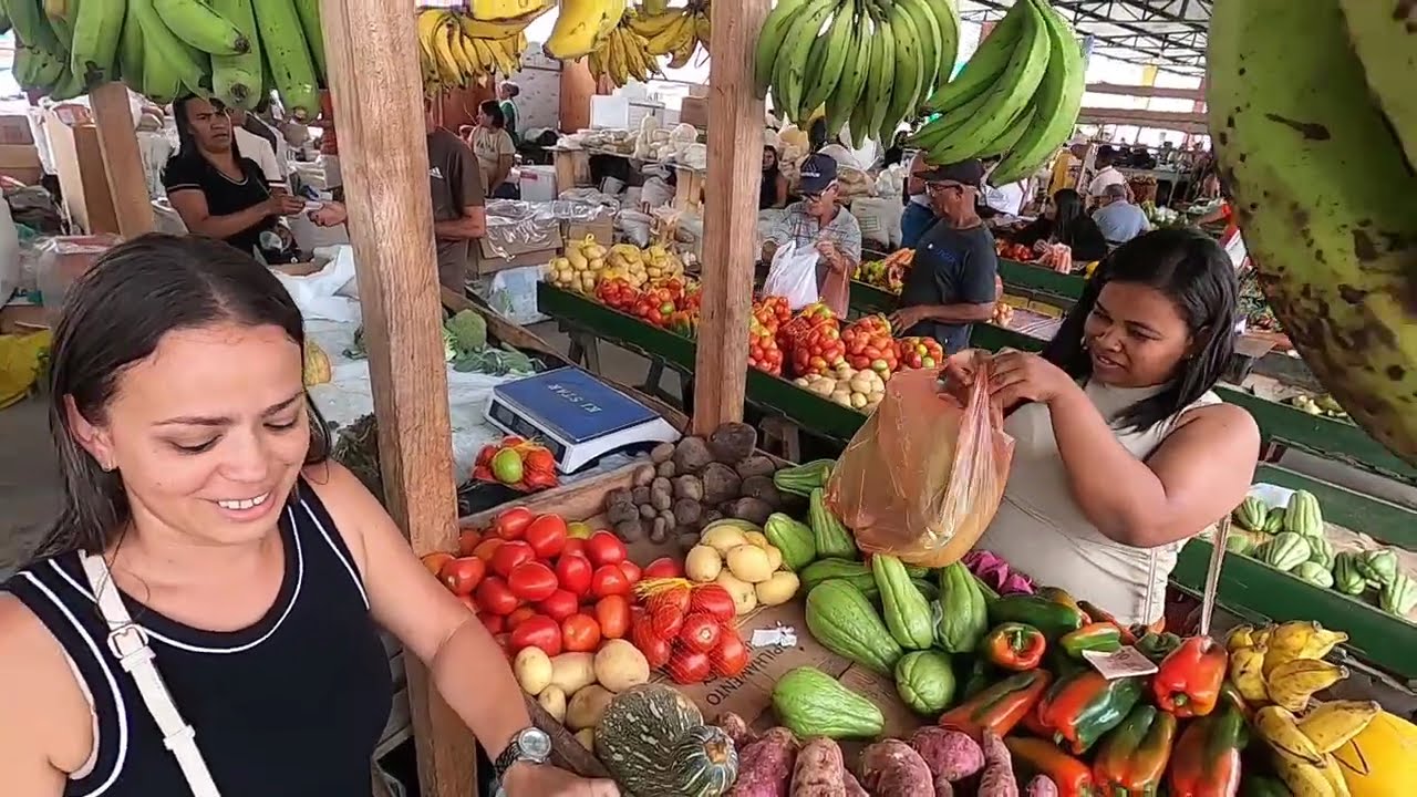 Como |Jaguaquara-BA feira livre sábado|pouco movimento 