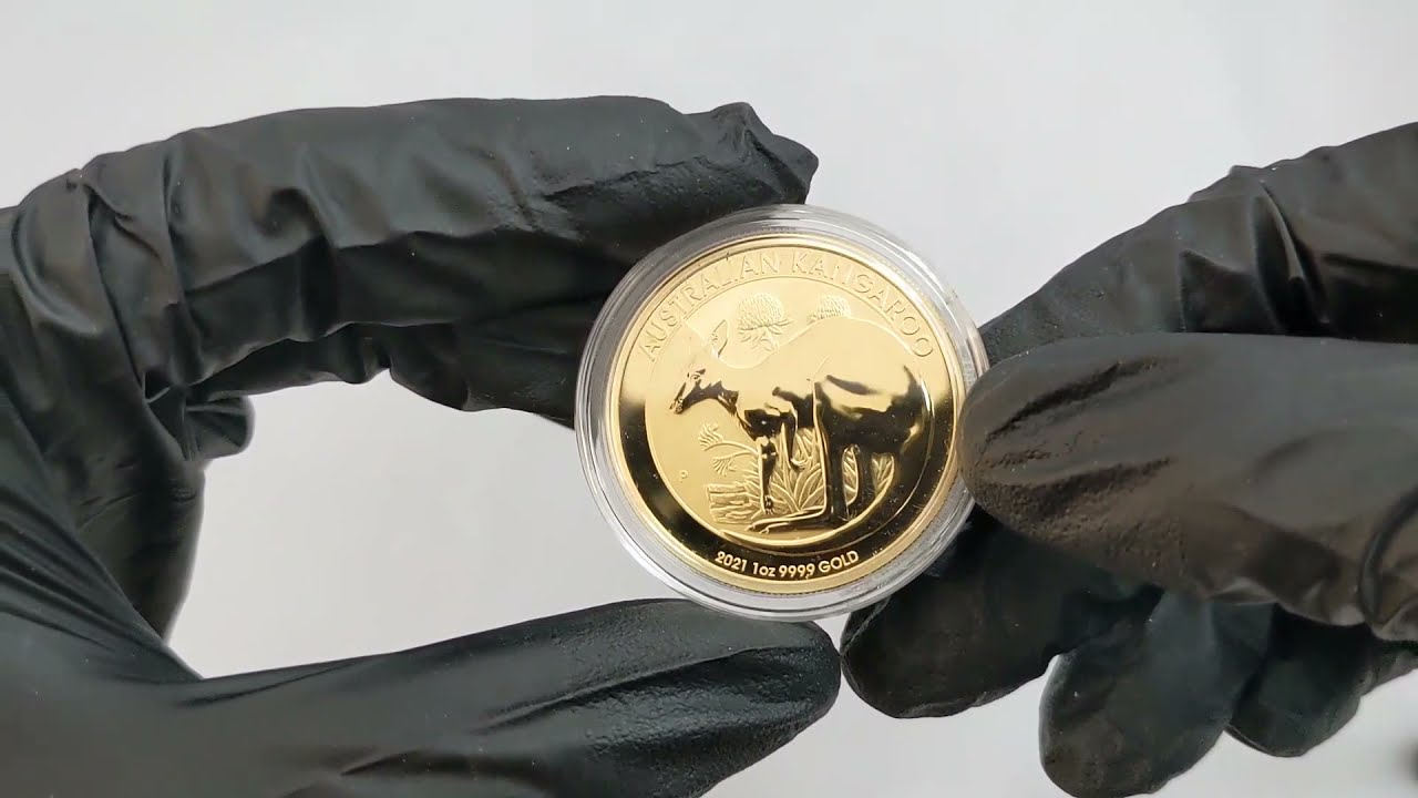 2021 1 oz Australian Gold Kangaroo Perth Mint Coin at Bullion Exchanges