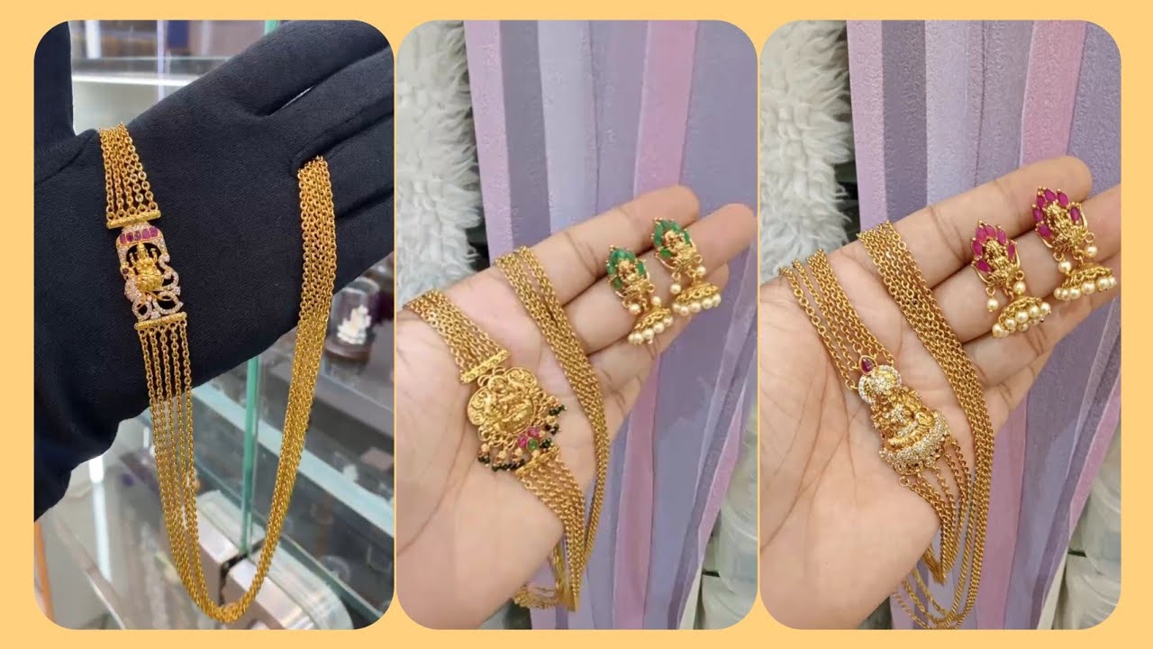 లెటెస్ట్ చంద్రహారం చెయిన్స్ 💕💕 order to wtsp9603687545 all india free shipping available ⛴️⛴️ Nocod 