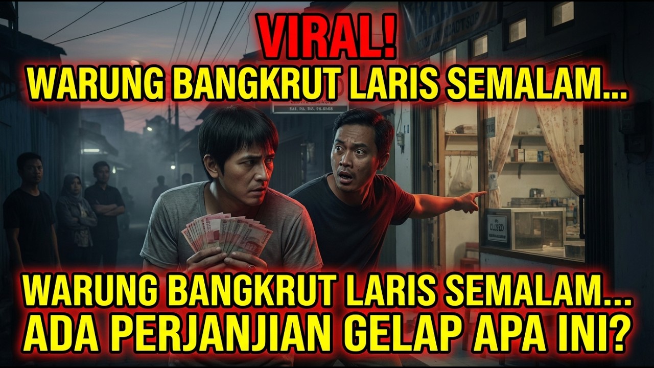 VIRAL! Warung Bangkrut Laris Semalam… Ada Perjanjian Gelap Apa ini?