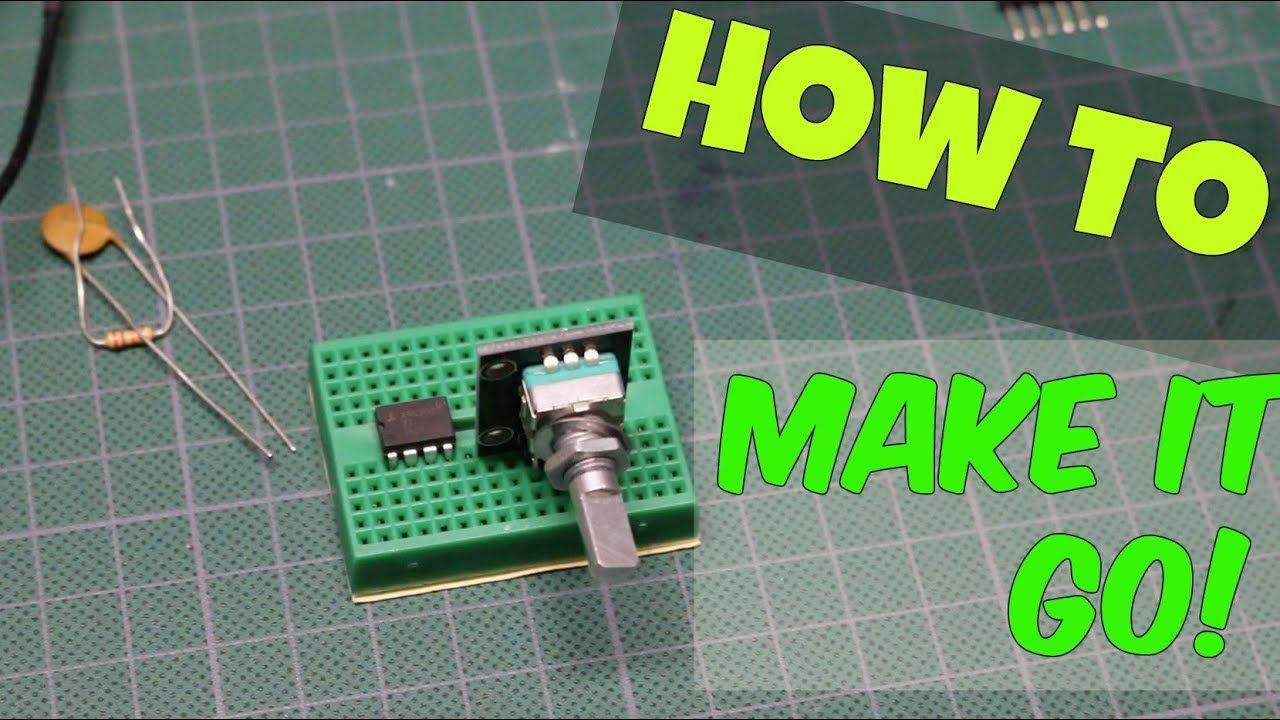 Digital Potentiometer and Rotary Encoder Direct Control X9C103