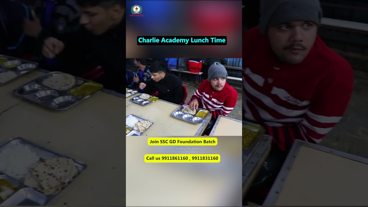 Charlie Academy Lunch Time | Charlie Academy