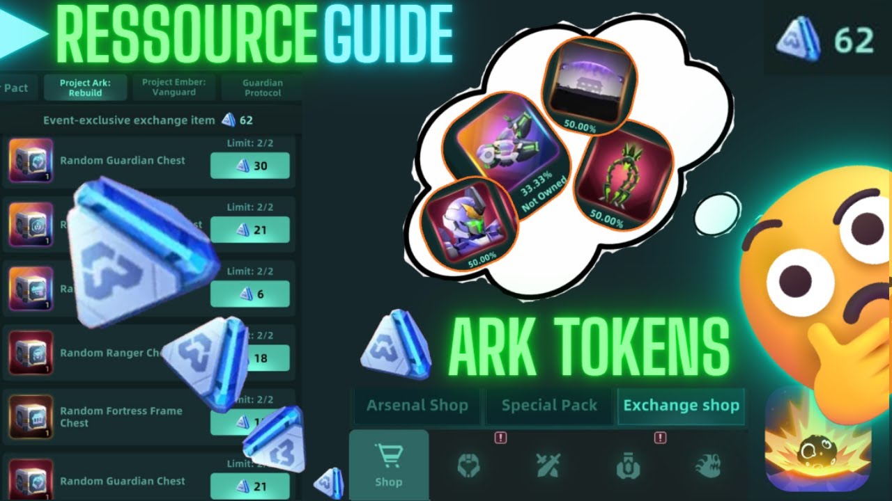 🛒 Galaxy Defense Shopping Guide 🛒 ARK TOKENS: What to Buy First? 🤔