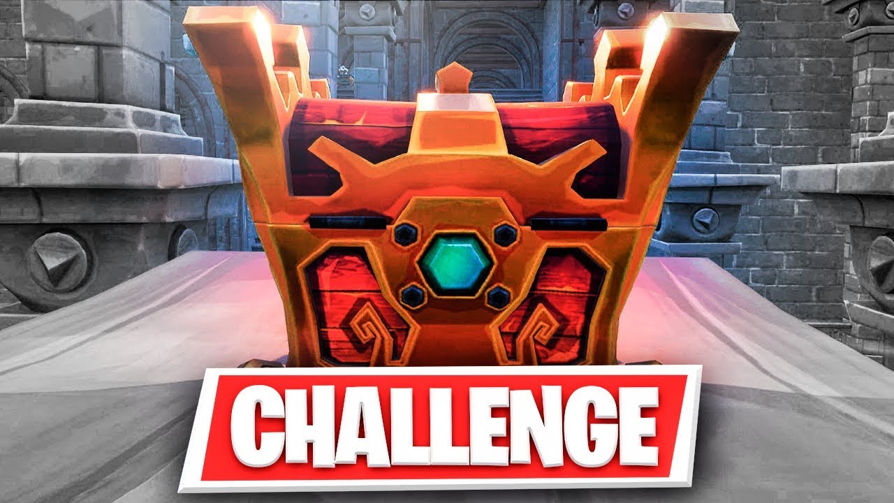 EL MEJOR COFRE DE FORTNITE CHALLENGE - TheGrefg