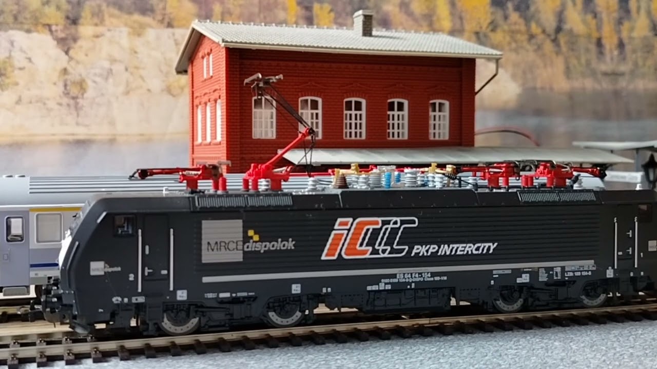 ES 64 F4-154 MRCE dispolok PKP Intercity #train #modeltrains
