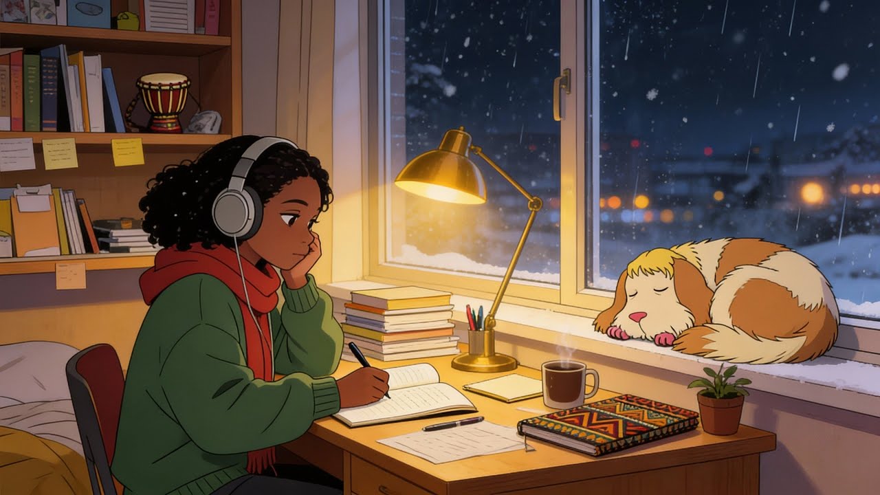 smooth lofi afrobeat 🎧 study and chill instrumental