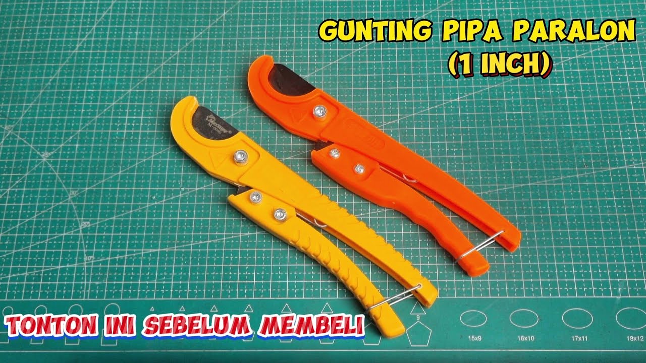 Tonton ini Sebelum membeli, (GUNTING PIPA 1 INCHI) #guntingpipa