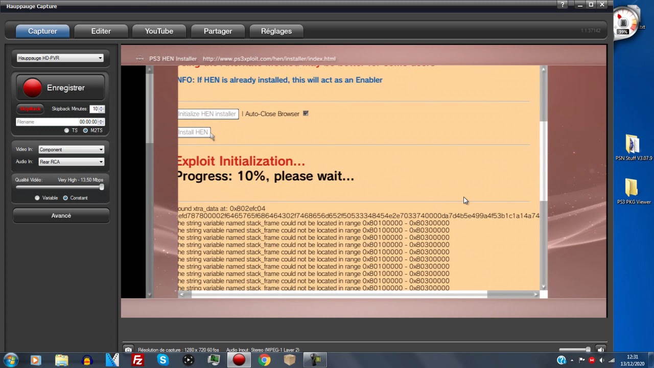 TUTO FR INSTALLER LE HEN SUR PS3 EN 4.87