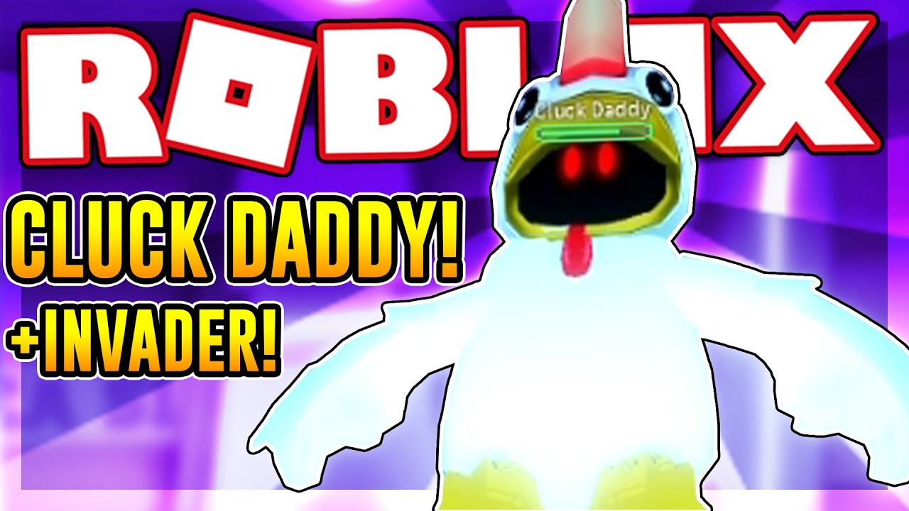 HOW TO DEFEAT CLUCK DADDY and get the INVADER IN MAD CITY | Roblox