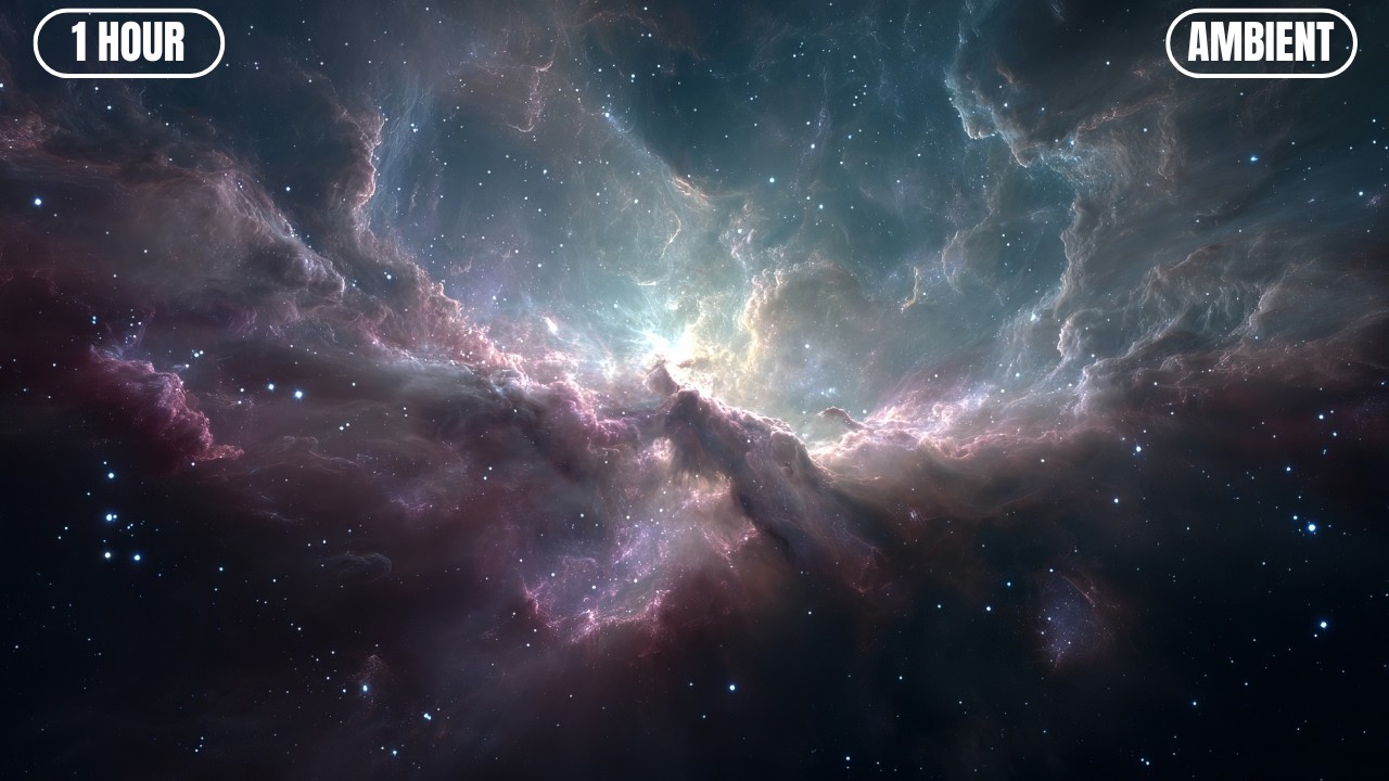 Nebula's Embrace 1 HOUR | Deep Space Ambient for Sleep & Focus