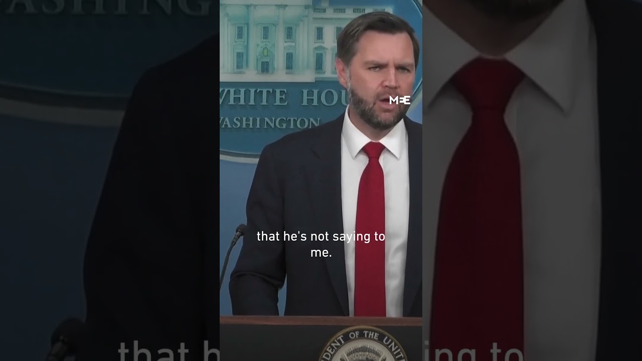 JD Vance rebukes Lebanon strikes and comments by Israeli ministers in Iran press briefing