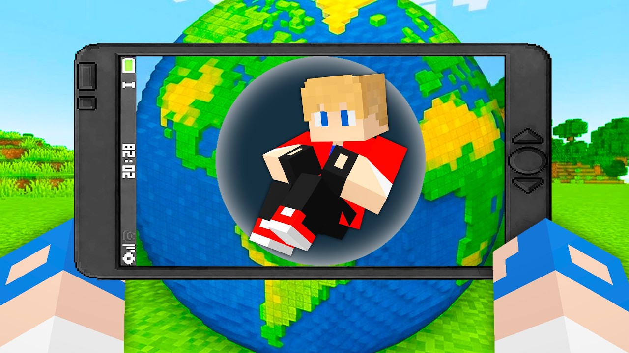 Я использовал ТЕЛЕФОН С РЕНТГЕНОМ, чтобы УВИДЕТЬ ВНУТРИ ПЛАНЕТ Minecraft!