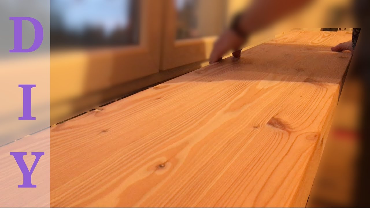 Drewniana nakładka na parapet