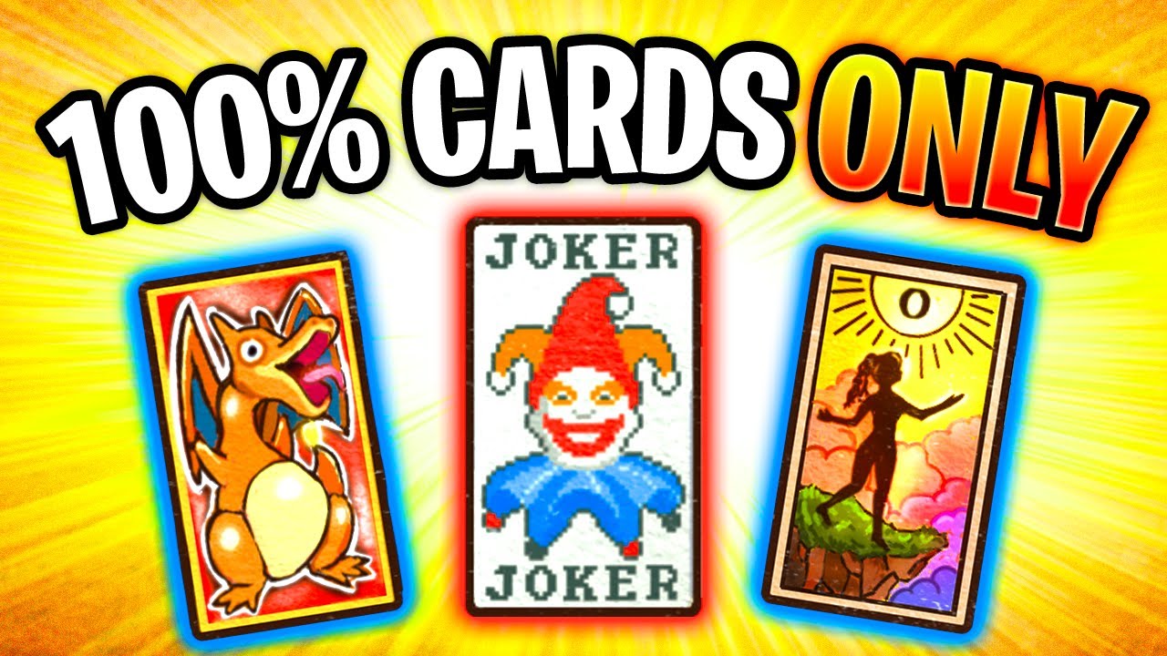 100% ONLY Cards IS BROKEN?! | Backpack Battles