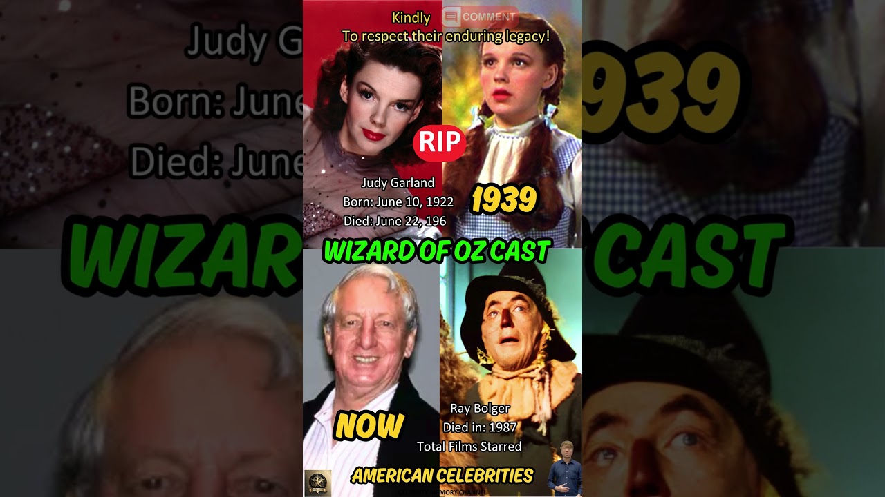 Remembering Judy Garland & Ray Bolger: The Heart of The Wizard of Oz and Its Enduring Legacy