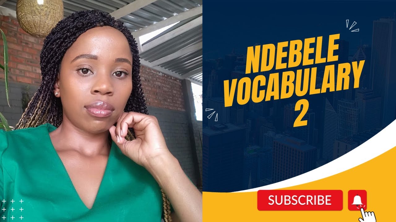 Ndebele Words for Beginners 2