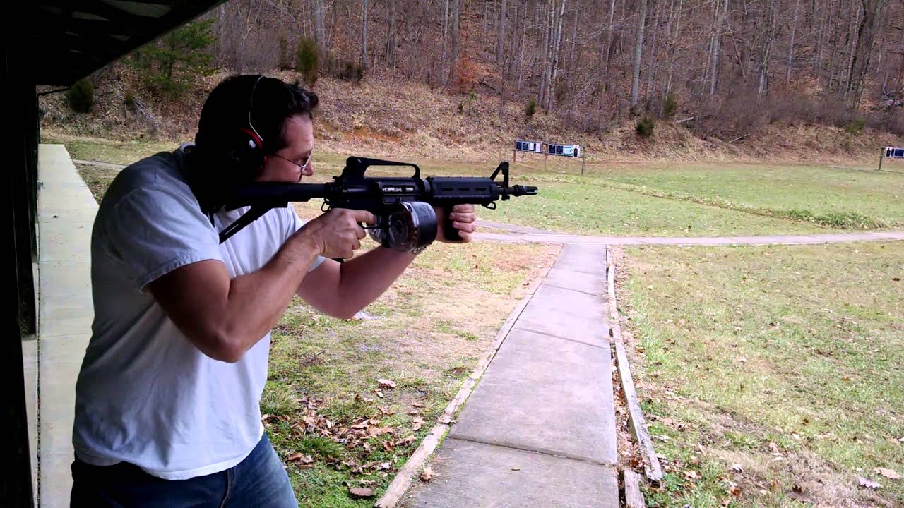 Full auto 100 round Beta Mag-Joe
