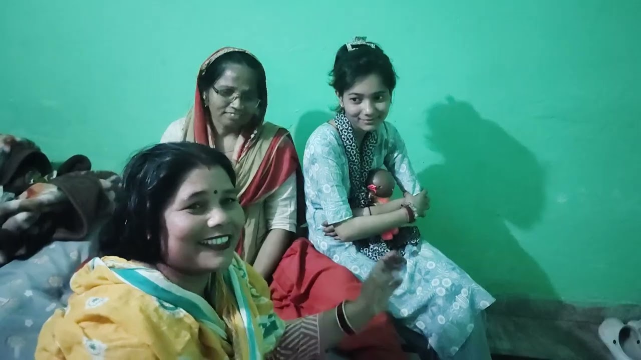 Humari ghr me aai fir se ek chhoti nanhi si jaan ♥️🧿 #NewbornBaby #FirstVisit #FamilyVlog #newmember