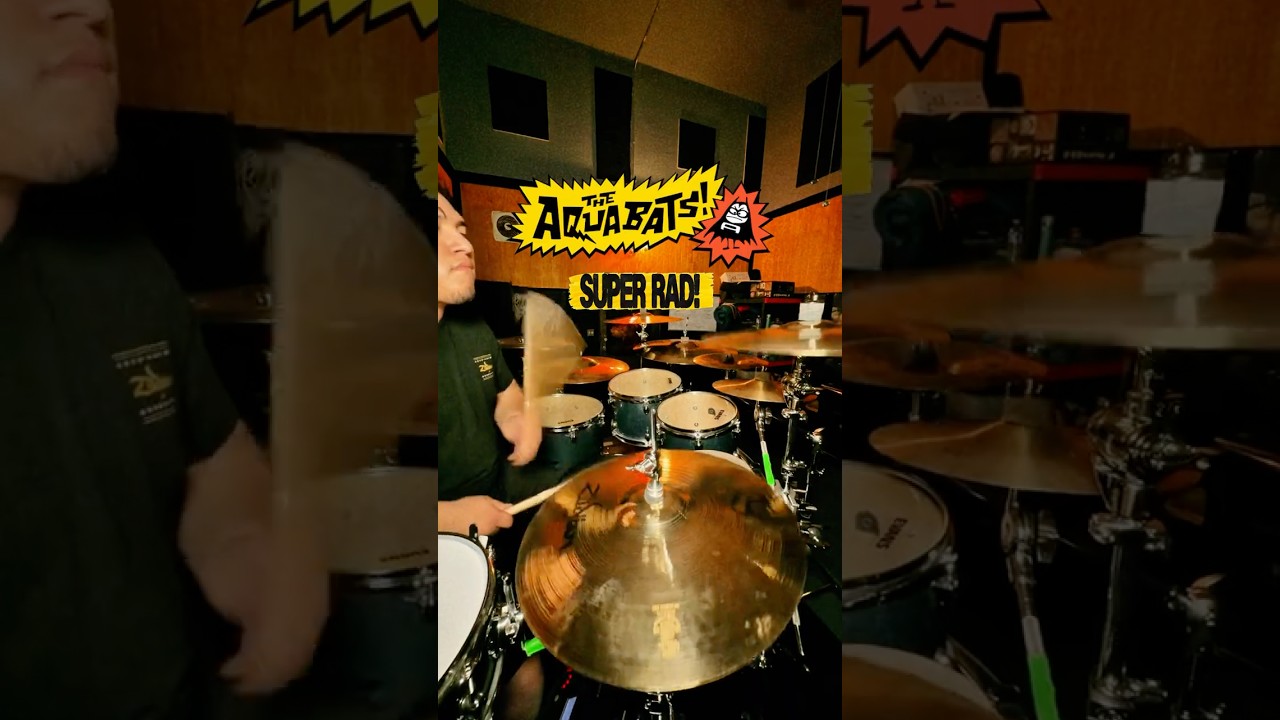The Aquabats! - Super Rad Drum Cover #drummer #skapunk #skamusic #skating #punk #punkmusic