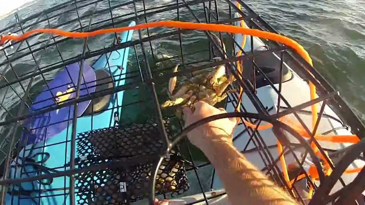 KAYAK CRAB FISHING IN ANACORTES WA