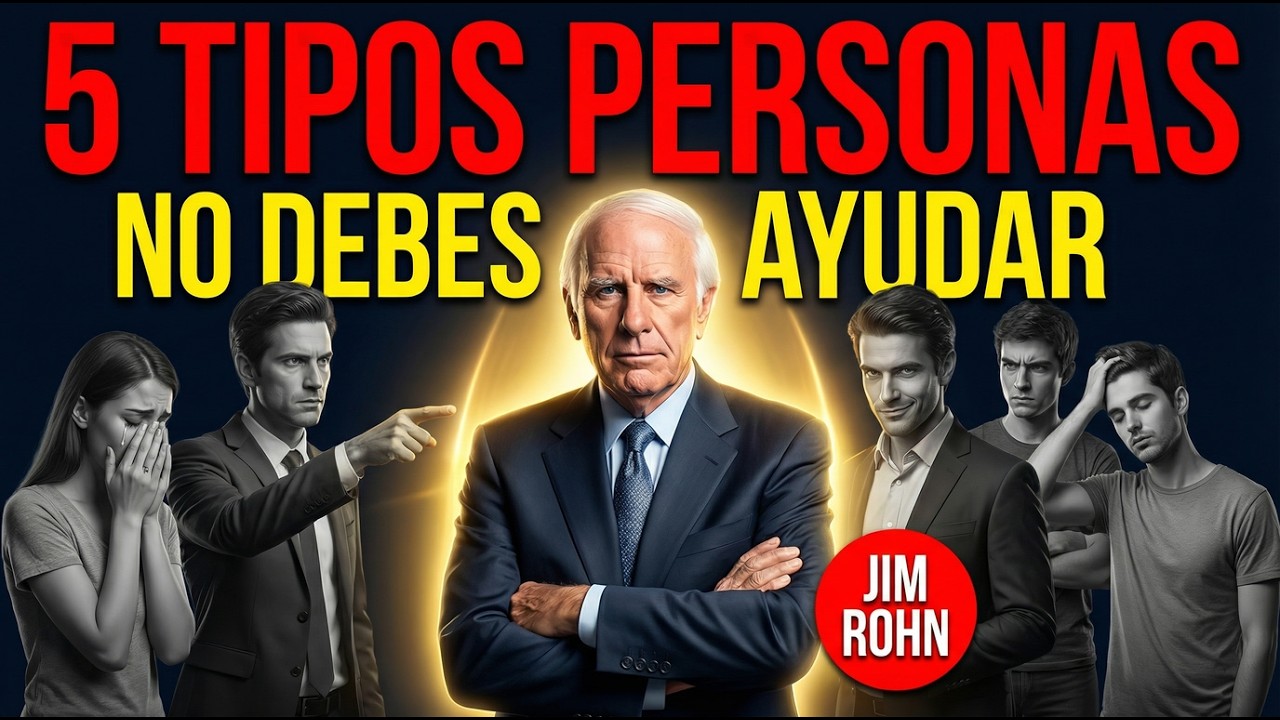 5 Tipos de Personas a las que NO Deberías Ayudar | Jim Rohn