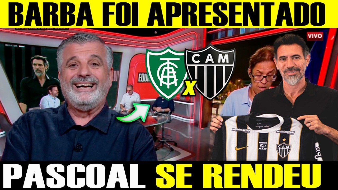 PASCOAL FICOU IMPRESSIONADO COM A COLETIVA DE EDUARDO BARBA DOMINGUEZ