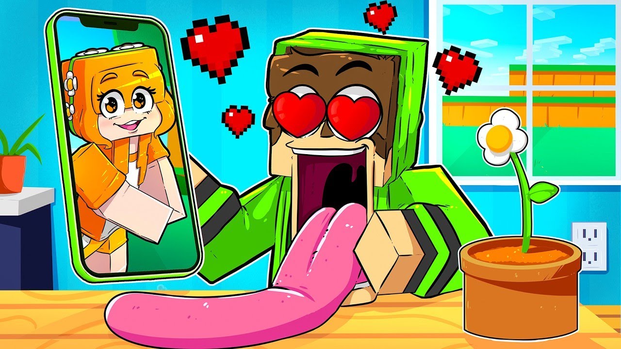 UMA YOUTUBER se APAIXONOU por MIM no Minecraft!