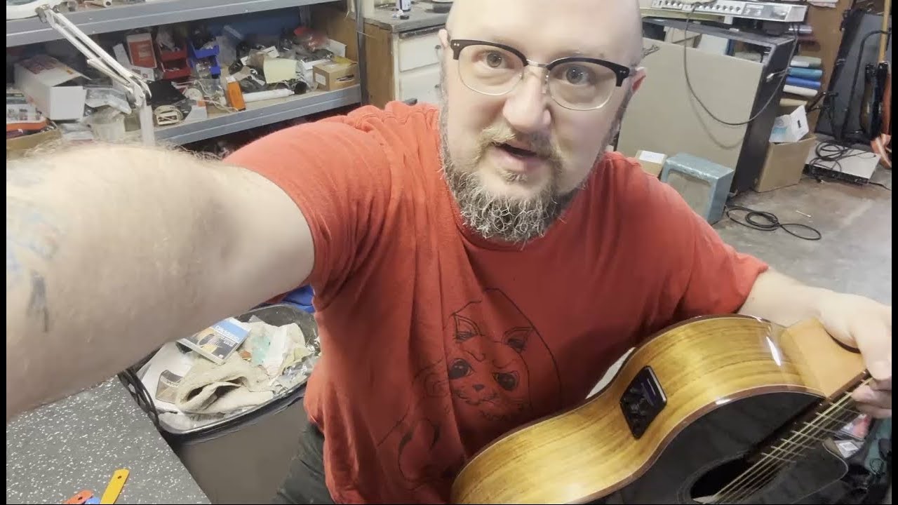 Setting up an Inexpensive Acoustic Guitar