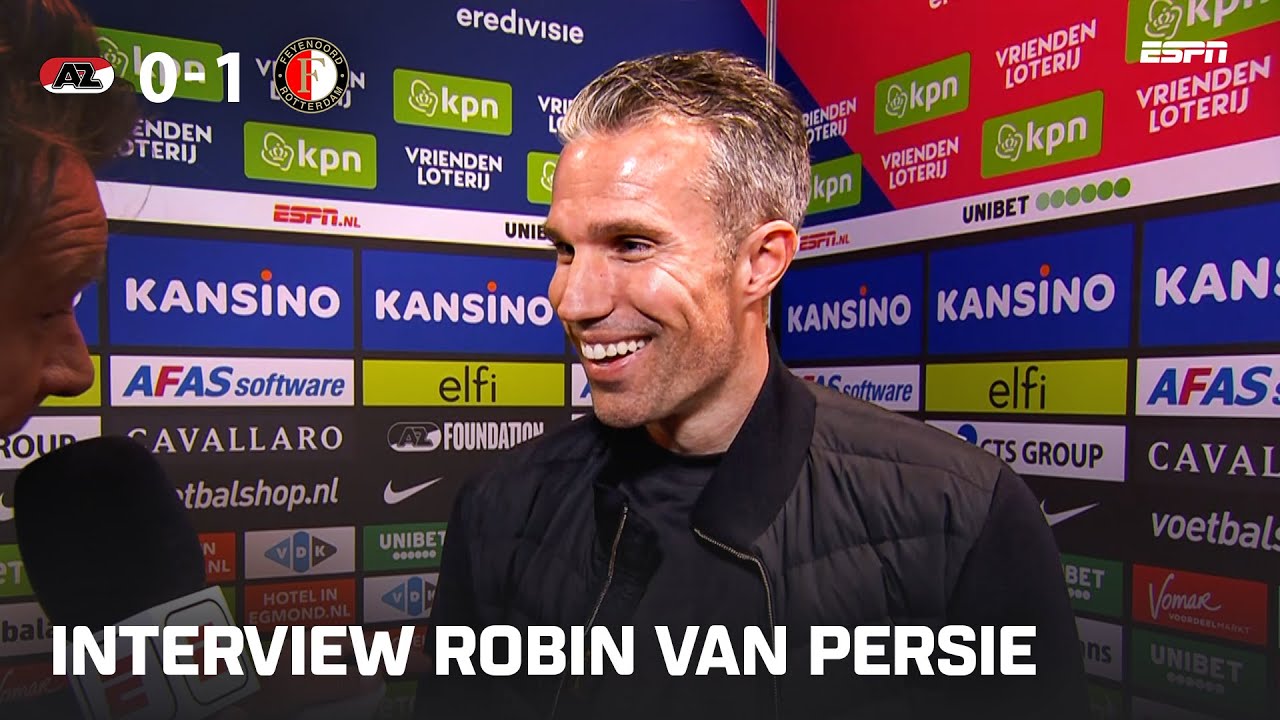 Robin van Persie blij met Dávid Hancko: 